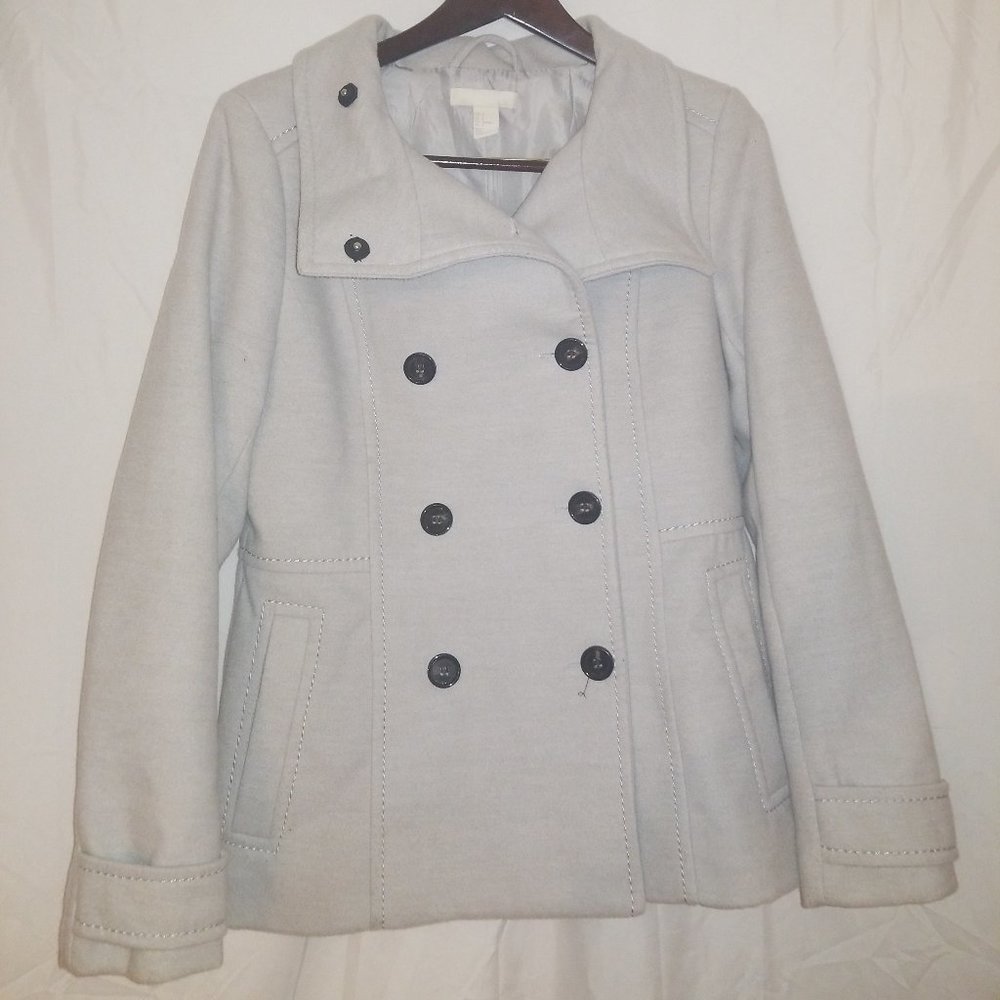 Gray Peacoat - image 1